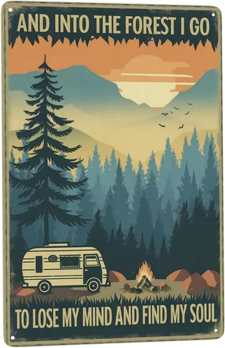 Vista 13 de Póster de metal para fiesta en la piscina, 8 x 12 pulgadas, "Parrilla y natación en su propio riesgo", arte retro para pared al aire libre