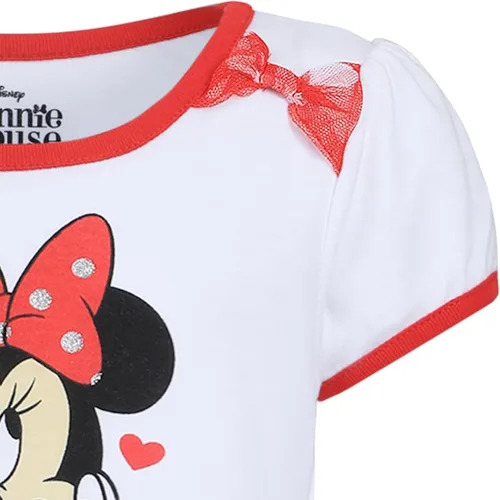Vista 4 de Disney Vestido de cumpleaños de Minnie Mouse para niña
