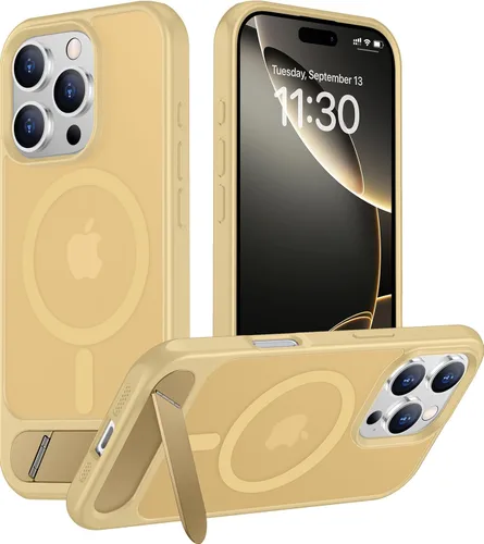 Vista 190 de Funda para iPhone 11 con compatibilidad magnética, [Soporte invisible incorporado][Compatible con MagSafe]