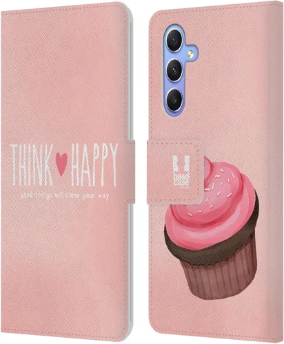 Vista 47 de Head Case Designs Assortment Cupcakes Happiness Leather Wallet Case Compatible with Samsung Galaxy A07 4G Surtido