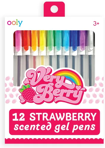 Vista 11 de Ooly Yummy Yummy - Juego de 6 bolígrafos de gel perfumados metálicos, con tinta de gel perfumada afrutada, escribe en papel negro, punta de 0.039