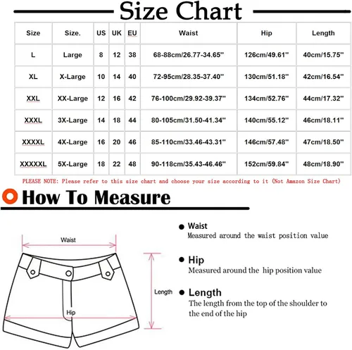 Vista 2 de Qliuoazw Pantalones cortos casuales cómodos de verano para mujer, pantalones de cintura alta, pantalones de yoga para playa, pantalones cortos