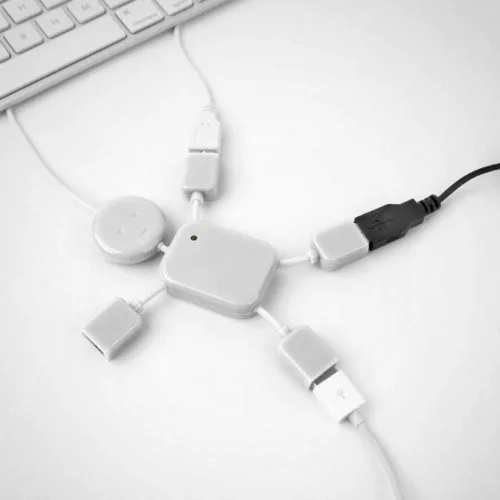 Vista 3 de Kikkerland US006 USB Hubman, blanco