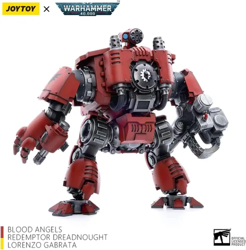 Vista 3 de JOYTOY Warhammer 40K 1/18 Figuras de acción Joy Toy Mecha Blood Angels Redemptor Dreadnought Lorenzo Gabrata