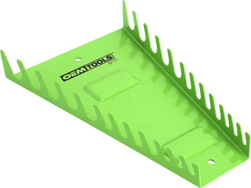 Vista 10 de OEMTOOLS 22513 Soporte magnético para llaves y organizador de herramientas, imán sostiene hasta 10 llaves en la mayoría de superficies metálicas
