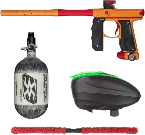 Vista 4 de Action Village Empire Mini GS TP Contender Kit de pistola de paintball con tanque 68/4500