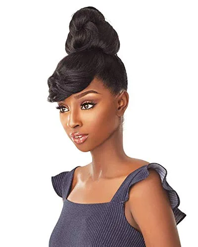 Vista 3 de Sensationnel 100% PREMIUM SINTÉTICO CABELLO INSTANTE CON Flequillo - BRIA - 1
