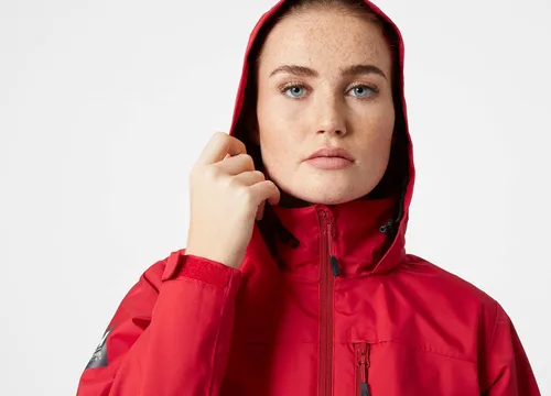 Vista 6 de Helly-Hansen Chaqueta de vela impermeable con capucha para mujer