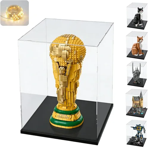 Vista 10 de Vitrina de acrílico transparente para casco Lego 43014 43022 Scuderia