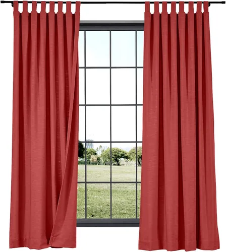 Vista 16 de EcoDrapes Paneles de cortina macizos con pestañas trenzadas para casa de lujo (rosa bebé, 52 pulgadas de ancho por 63 pulgadas de largo, 1 panel)