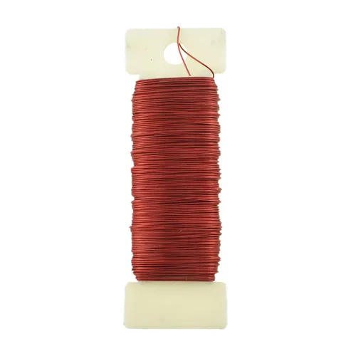 Vista 11 de HAHIYO Alambre Negro de Calibre 22 - 1 Rollo, 38 Yardas (115 Pies) Alambre Floral Flexible para Manualidades, Coronas de Navidad, Arreglos