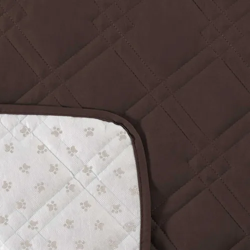 Vista 7 de Beacon Pet Funda para silla reclinable, funda elástica para sofá reclinable de 2/3 plazas, funda impermeable con bolsillos, protector de muebles