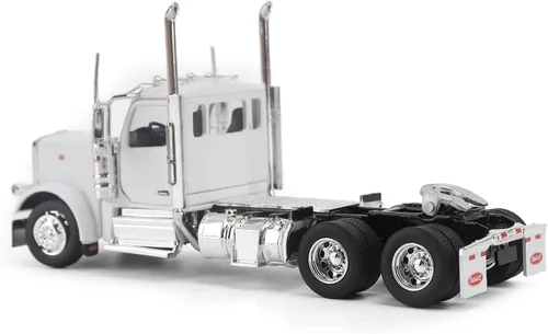 Vista 3 de Diecast Masters 1:64 Peterbilt 589 Semirremolque de cabina de día en tándem, 71219