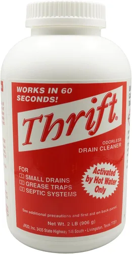 Vista 6 de Thrift Marketing GIDDS-TY-0400879 - Limpiador de drenaje (2 libras), color blanco