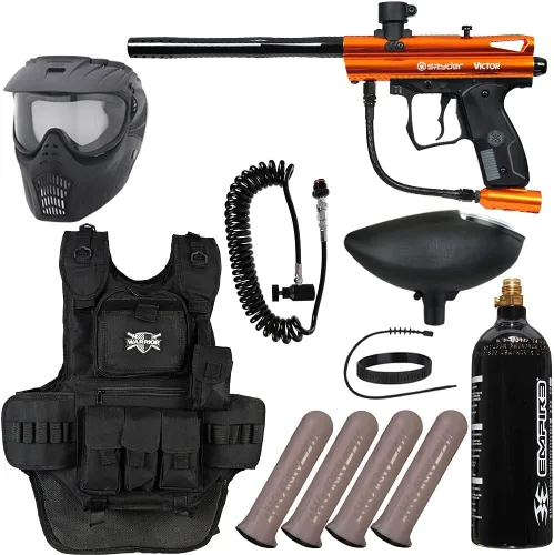 Vista 13 de Action Village Kingman Spyder Victor - Kit de pistola de paintball pesada