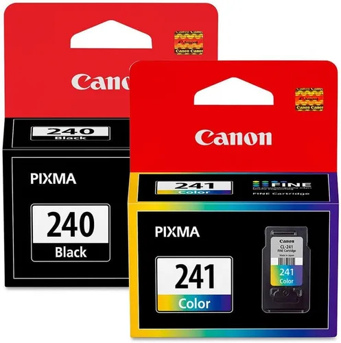 Vista 3 de Canon Pixma PG-240 Negro & CL-241 Color Cartuchos de Tinta