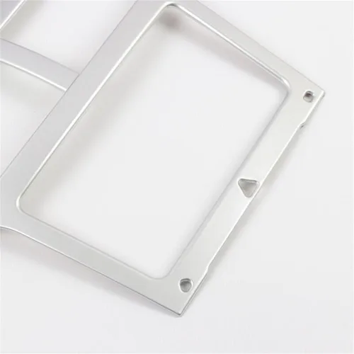 Vista 7 de L2R para Ford Explorer 2011 2012 2013 2014 2015 Accesorios para Interior de Coche Cubierta de Navegación del Tablero Consola Marco de Embellecedor