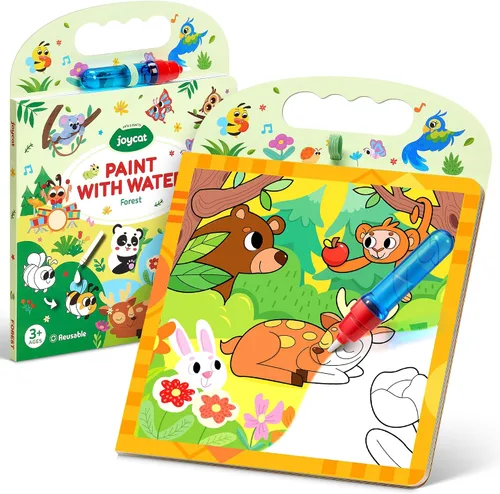 Vista 18 de JoyCat Libro para colorear de agua oceánica para niños pequeños de 1 a 3