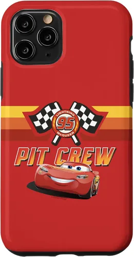Vista 28 de Funda para iPhone 13 Pro Max Disney Pixar Cars Two Lightning McQueen Pit Crew 95