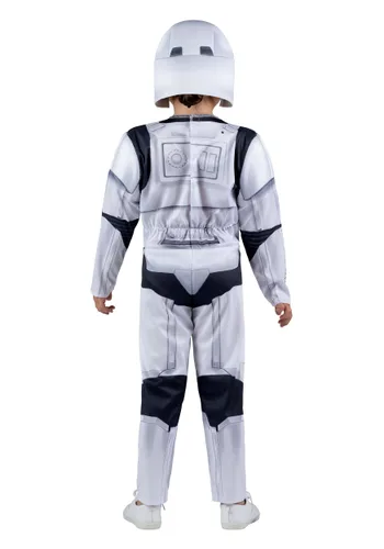 Vista 3 de Disfraz Deluxe de Stormtrooper para Niño Pequeño Multicolor