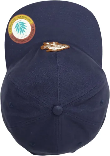 Vista 8 de Sendero Provisions Co. The Hank - Gorra ajustable con diseño bordado de Hank Williams (azul marino) - Talla única, Azul Embroidered Design, One