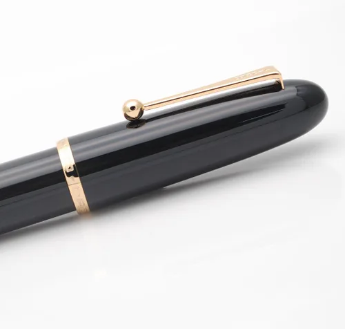 Vista 7 de Pluma estilográfica Jinhao 9019 serie Dadao con convertidor de tinta de alta capacidad (negro, punta media de 0.7mm)
