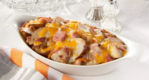 Vista 3 de Burgers' Smokehouse Selecciones de guarniciones gourmet (Macarrones al horno y queso)