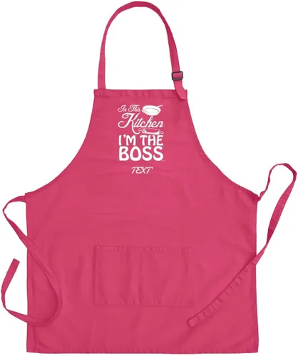 Vista 12 de In This Kitchen I'm The Boss - Delantal ajustable con dos bolsillos