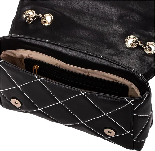 Vista 5 de GUESS Cessily Convertible Crossbody Flap