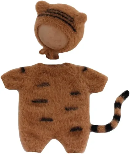 Vista 3 de Traje de fotografía para recién nacido, traje de tigre, traje de niño y niña, traje de fotos para bebé, accesorios para sesión de fotos