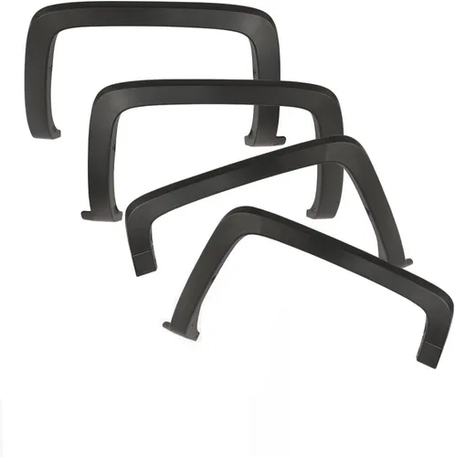 Vista 2 de CHEDA Aletas de parachoques, Compatible con Chevy Silverado 1500/2500HD/3500HD 2007 2008 2009 2010 2011 2012 2013 78.7” / 97.6” de cama larga, 4