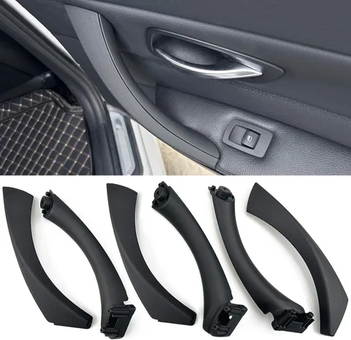 Vista 9 de Manija de Puerta de Coche para BMW Serie 3 E90 E91 2006-2012 Manijas de Puerta Interior Cubierta de Repuesto Conjunto de Manija de Puerta de Coche