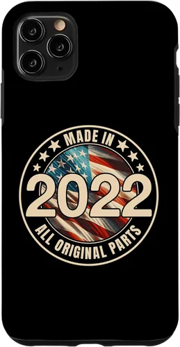 Vista 11 de iPhone 15 Made In 2022 All Original Parts Year Vintage Vintage Case