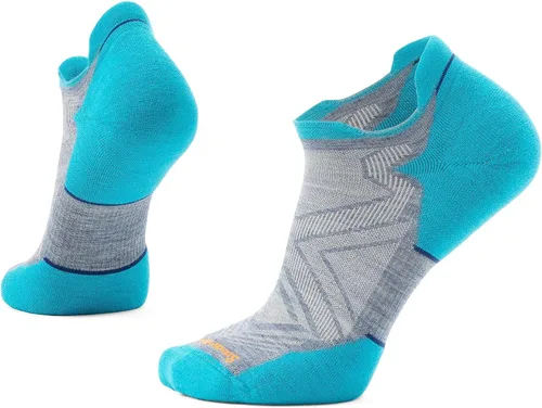 Vista 18 de Smartwool Calcetines de tobillo bajo con amortiguación específica para correr para hombre GRIS (MEDIUM GRAY)