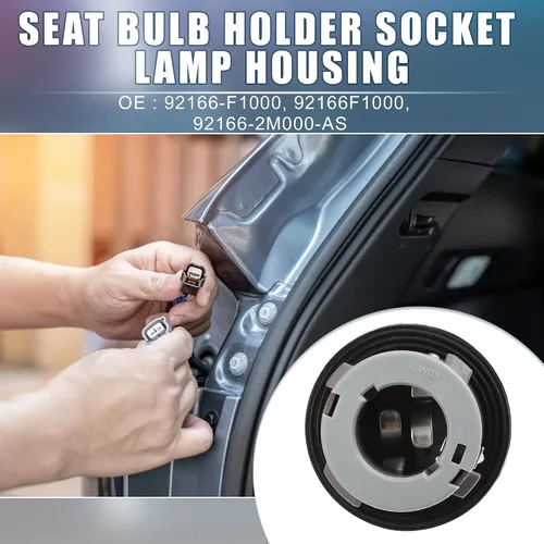 Vista 2 de Reemplazo del soporte de la bombilla de la lámpara trasera del coche 92166F1000 para Hyundai Veloster 19-21 Veloster N 19-22 para Kia Sorento