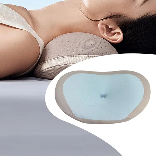 Vista 7 de Memory Foam Pillow Ergonomic Cervical Neck Pillow Head Cushion Sleeping Pillow with Removable Breathable Pillowcase for Side Back Stomach Sleepers