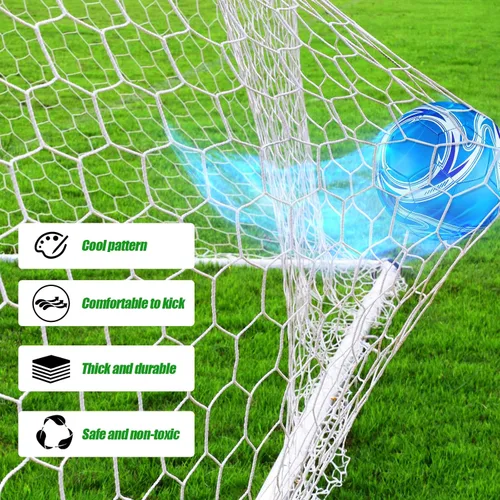 Vista 4 de Realspring 12 Pcs Soccer Balls Bulk, 2026 World Soccer Balls with Pump Needle Storage Bag for Outdoor Youth Training Practice Club Game Outside