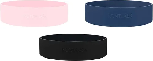 Vista 3 de IRON °FLASK Funda Protectora de Silicona para Boca Ancha de 64 Oz para Accesorios de Botellas de Agua Deportivas