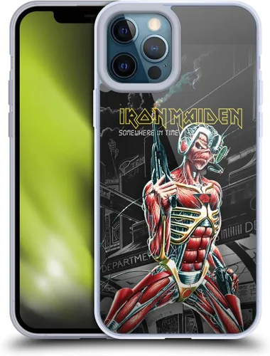 Vista 222 de Head Case Designs Funda de gel suave con licencia oficial de Iron Maiden Brave New World, compatible con Apple iPhone 7 Plus/iPhone 8 Plus Nuevo