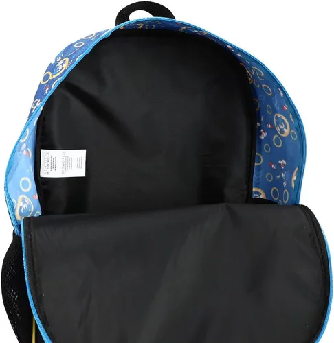 Vista 6 de Sonic the Hedgehog - Juego de mochila de 5 piezas Multicolor osfa