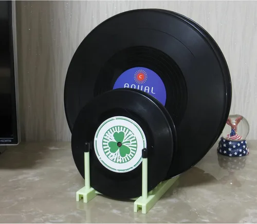 Vista 3 de Soporte para almacenamiento de discos de vinilo, soporte de exhibición de CD, estante de secado de dispositivos de limpieza, estante