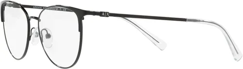 Vista 3 de Armani Exchange womens Ax1034 Cat Eye Prescription Eyewear Frames Negro (black/Demo Lens)