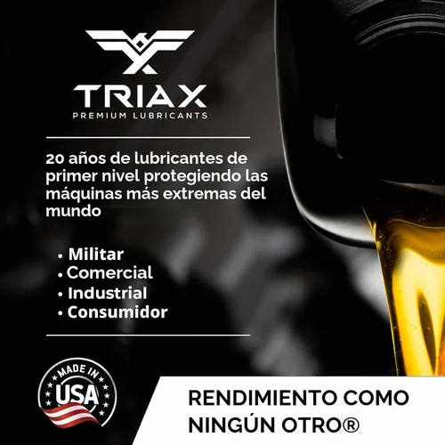 Vista 6 de TRIAX Guardian - Grasa resistente con moly, multiusos, rodamientos de ruedas, componentes cargados de golpes, extremadamente pegajosa, punto