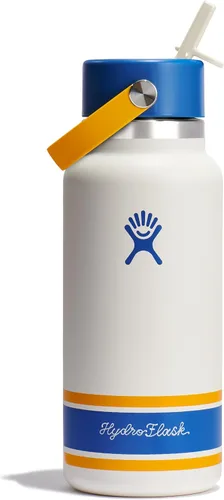 Vista 29 de Hydro Flask Botella de agua – Acero inoxidable aislado – Tapa flexible con popote de boca ancha, antiderrames, a prueba de fugas y recargable