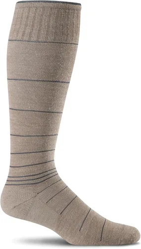 Vista 4 de Sockwell Calcetines de compresión graduada moderada para hombre Circulator Carbón sólido