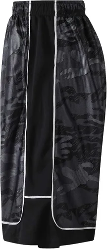 Vista 4 de Pantalones cortos de baloncesto para hombre, de secado rápido, con cordón y bolsillos, para correr y gimnasio