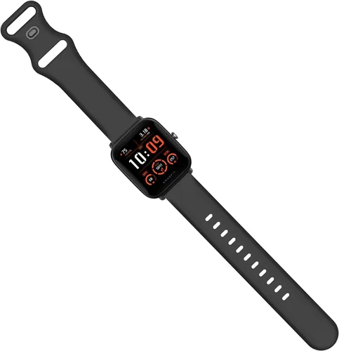 Vista 4 de Correa de repuesto de silicona compatible con Amazfit Bip U/Bip U Pro/Gtr Mini/Gts 4/Gts 4 Mini 0.787 in Sport Strap Watch Wristband