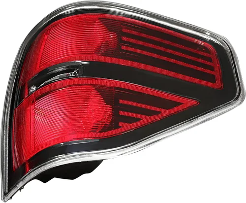 Vista 4 de KUAFU Lámpara de freno de luz trasera compatible con Ford F-150 F150 2009-2014 Reemplazo para FO2819148 FO2819143 carcasa negra, lente transparente