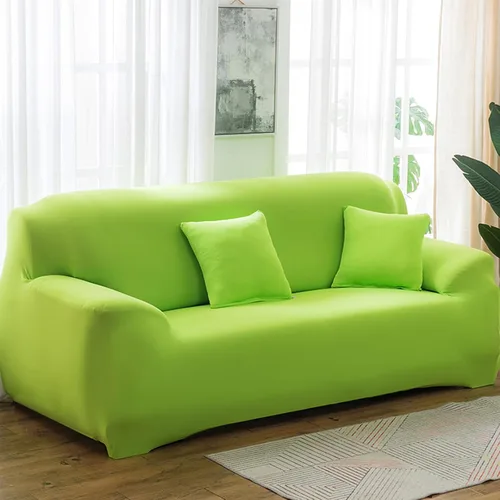 Vista 11 de Morbuy Funda súper elástica para sofá, 4 piezas de elastano, funda de sofá modular de color sólido con parte inferior elástica, protector de muebles