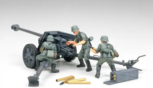 Vista 6 de Tamiya Models Kit modelo alemán 2.953 in Pak 40/L46 ATG